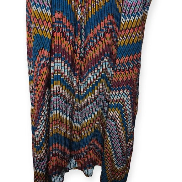 B.Yellowtail Size XS Peyote Stitch Mini Dress Tank Boho Chevron Aztec Print - Picture 8 of 11